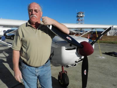 Eric Giles moved his aircraft plant from Alberta to Tennessee.