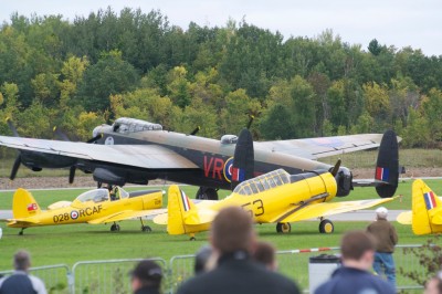 The CWH Lanc was a popular attraction at Wings Over Gatineau last September.Jim Cole Photo