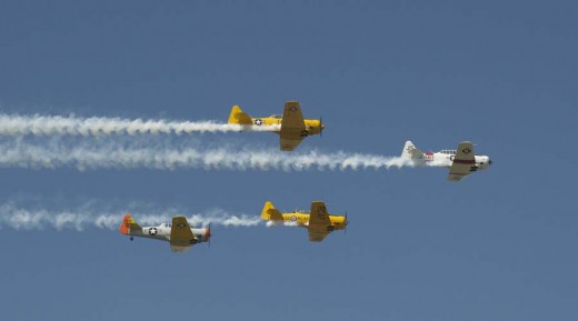 Blue skies and round engines are an irresistible combination for winter-weary Canadians